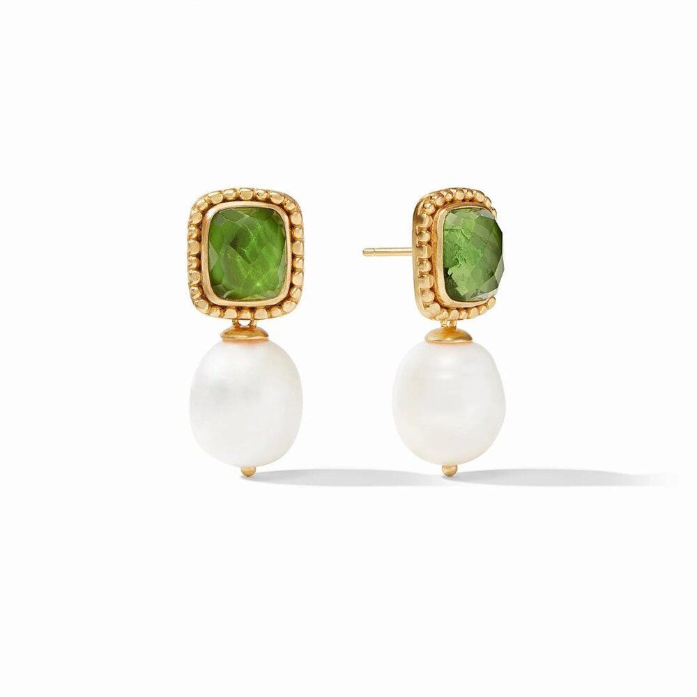 Brand new. $175 Julie Vos Pearls Earrings